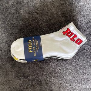 Mens Polo Ralph Lauren socks 6 pairs size: 10-13